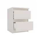 Raumhirsch Furniture Nachttisch MALWA M2 Beige 2 Schubladen Bild 3