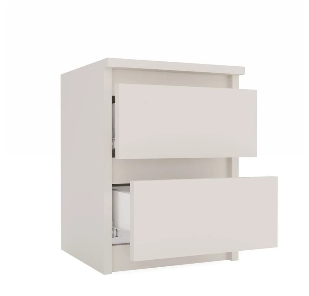 Raumhirsch Furniture Nachttisch MALWA M2 Beige 2 Schubladen - Bild 3