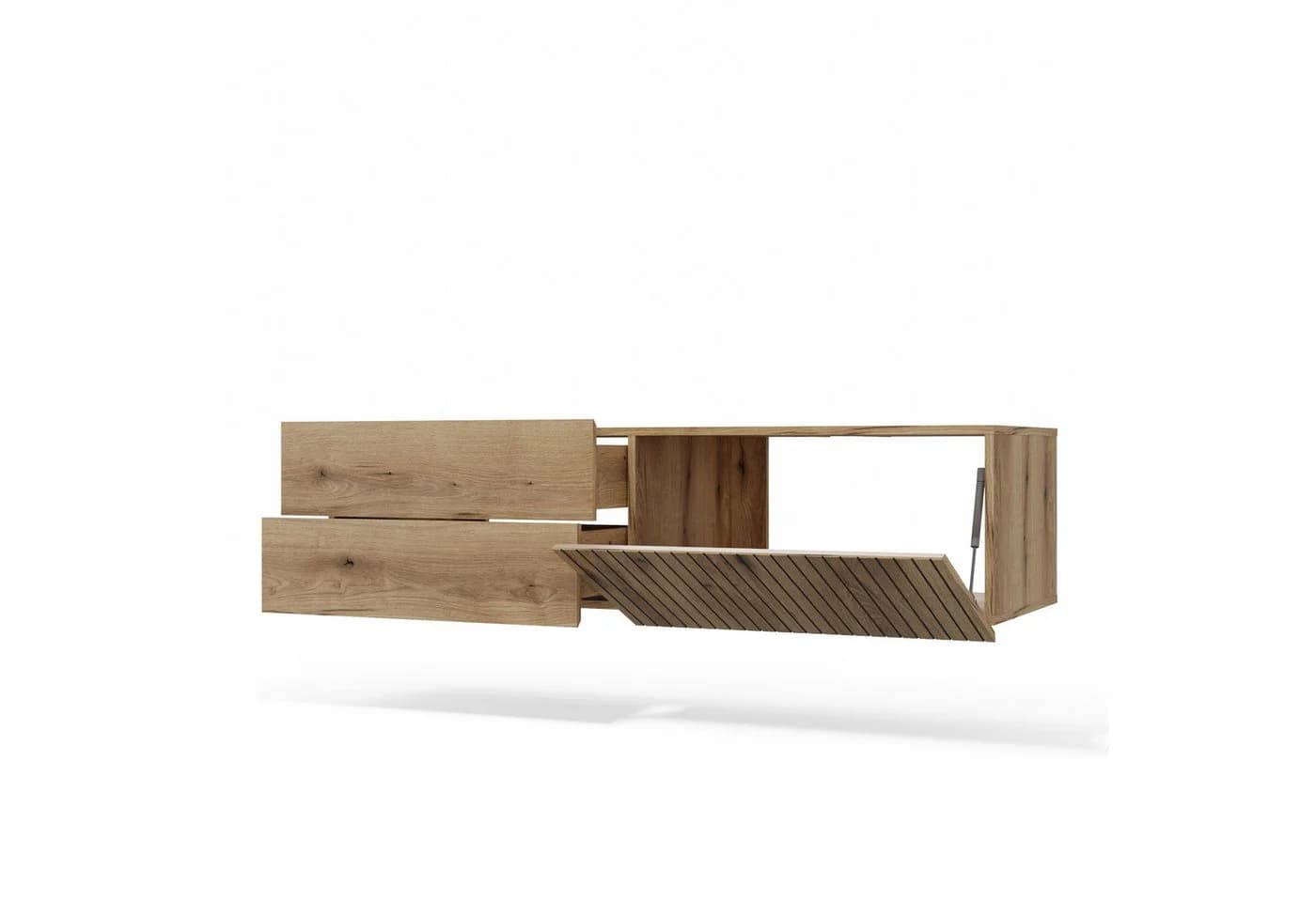 Raumhirsch Furniture Badkommode Hängeschrank 140 cm Eiche - Bild 5