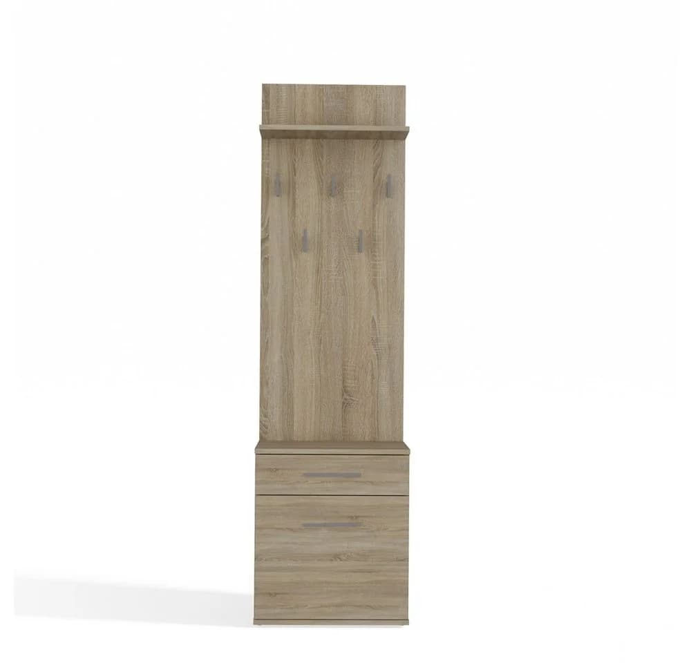 Raumhirsch Furniture Wandgarderobe mit Schuhschrank und 5 Haken - Bild 5