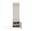 Raumhirsch Furniture Wandgarderobe mit Schuhbank & 5 Haken Beige Bild 4