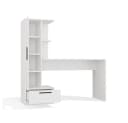 Raumhirsch Furniture Schreibtisch mit Regal und Schublade Weiß Bild 5