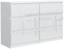 Raumhirsch Furniture Kommode 6 Schubladen Weiß Modern Bild 1