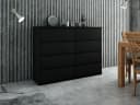 Raumhirsch Furniture Kommode 8 Schubladen Schwarz Modern Bild 2