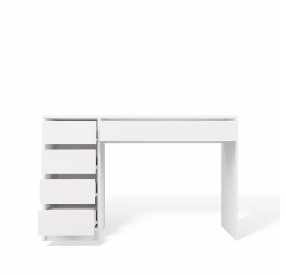 Raumhirsch Furniture Schreibtisch ARTO mit 5 Schubladen Weiß - Bild 5