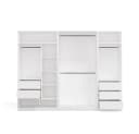 Raumhirsch Furniture Kleiderschrank Weiß Modulares System Mit Schubladen Bild 4