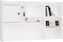 Raumhirsch Furniture Schreibtischaufsatz Weiß 5 Fächer Bild 1