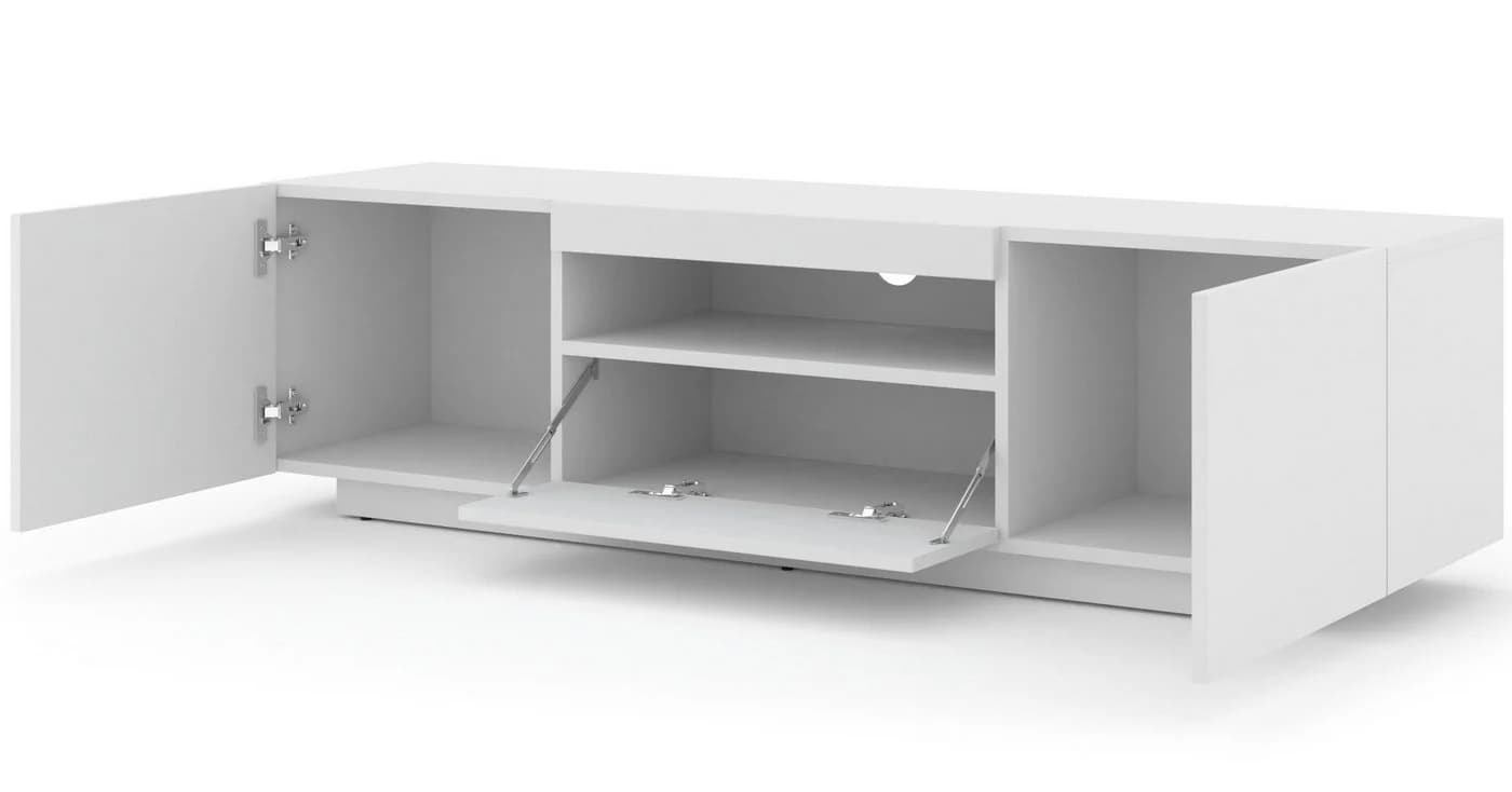 Raumhirsch Furniture TV Lowboard Weiß Modern - Bild 4