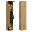 Raumhirsch Furniture Garderobenschrank HAGA 1SZ Beige Holzwerkstoff Bild 1
