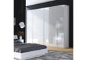 Raumhirsch Furniture Kleiderschrank 6-türig Hochglanz Weiß Bild 5