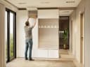 Raumhirsch Furniture Garderobenschrank mit Schuhschrank Weiß Bild 5