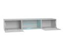 Raumhirsch Furniture TV-Lowboard POINT Weiß mit LED-Beleuchtung Bild 1