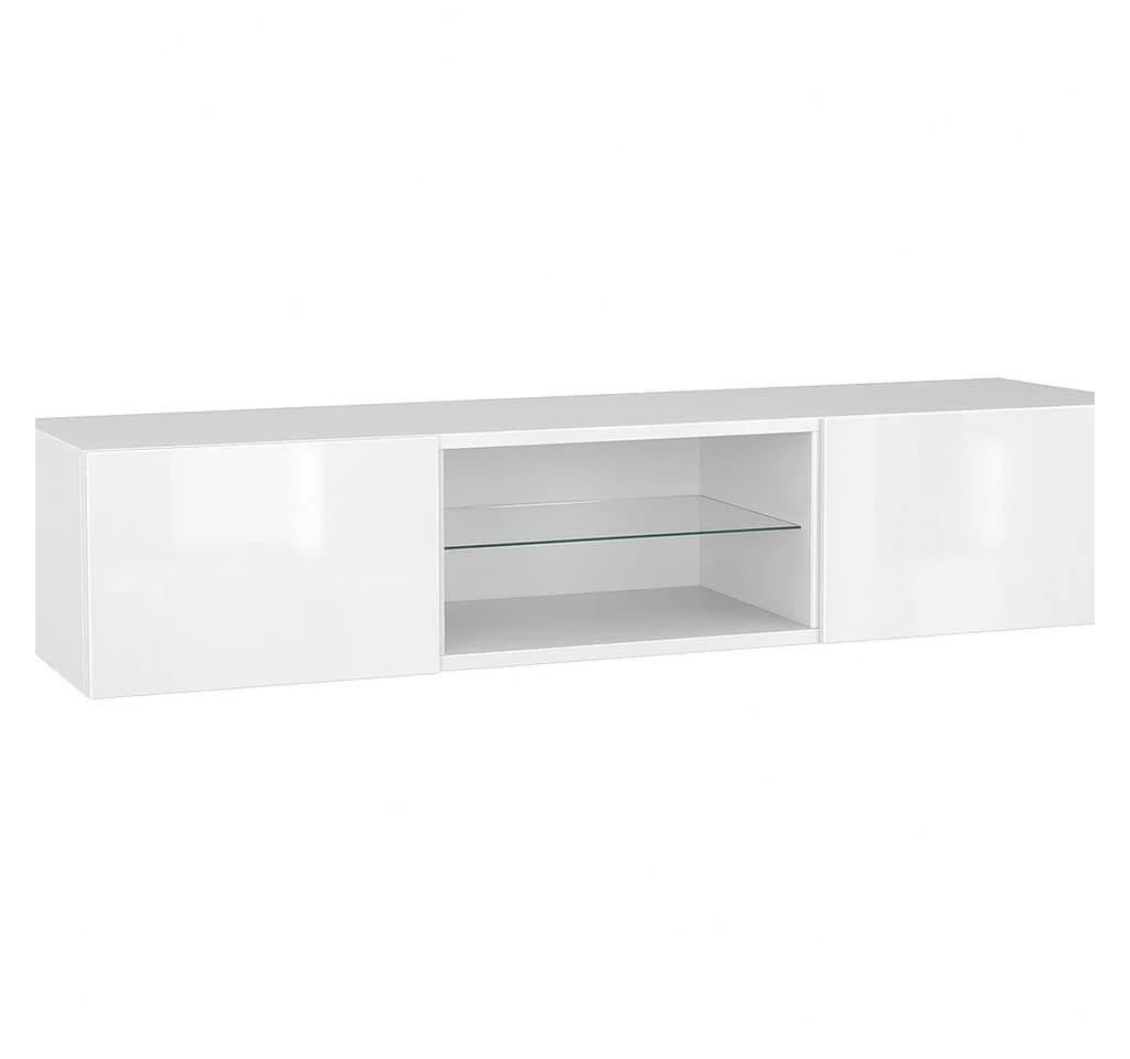 Raumhirsch Furniture TV-Lowboard POINT Weiß mit LED-Beleuchtung - Bild 2