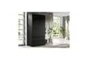 Raumhirsch Furniture Kleiderschrank Schwarz 2 Türen 2 Schubladen Bild 2