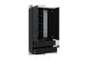 Raumhirsch Furniture Kleiderschrank Schwarz 2 Türen 2 Schubladen Bild 4