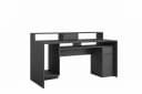 OTTO HOME Schreibtisch Peoria Computertisch mit Towerfach Graphit Bild 1