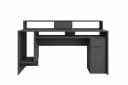 OTTO HOME Schreibtisch Peoria Computertisch mit Towerfach Graphit Bild 5