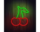 Forever Light LED Dekolicht Neolia Neon LED-Leuchte CHERRY grün/rot Bild 1