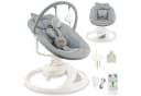MoMi Babywippe Pearl Grau 360° drehbar Bluetooth Bild 2