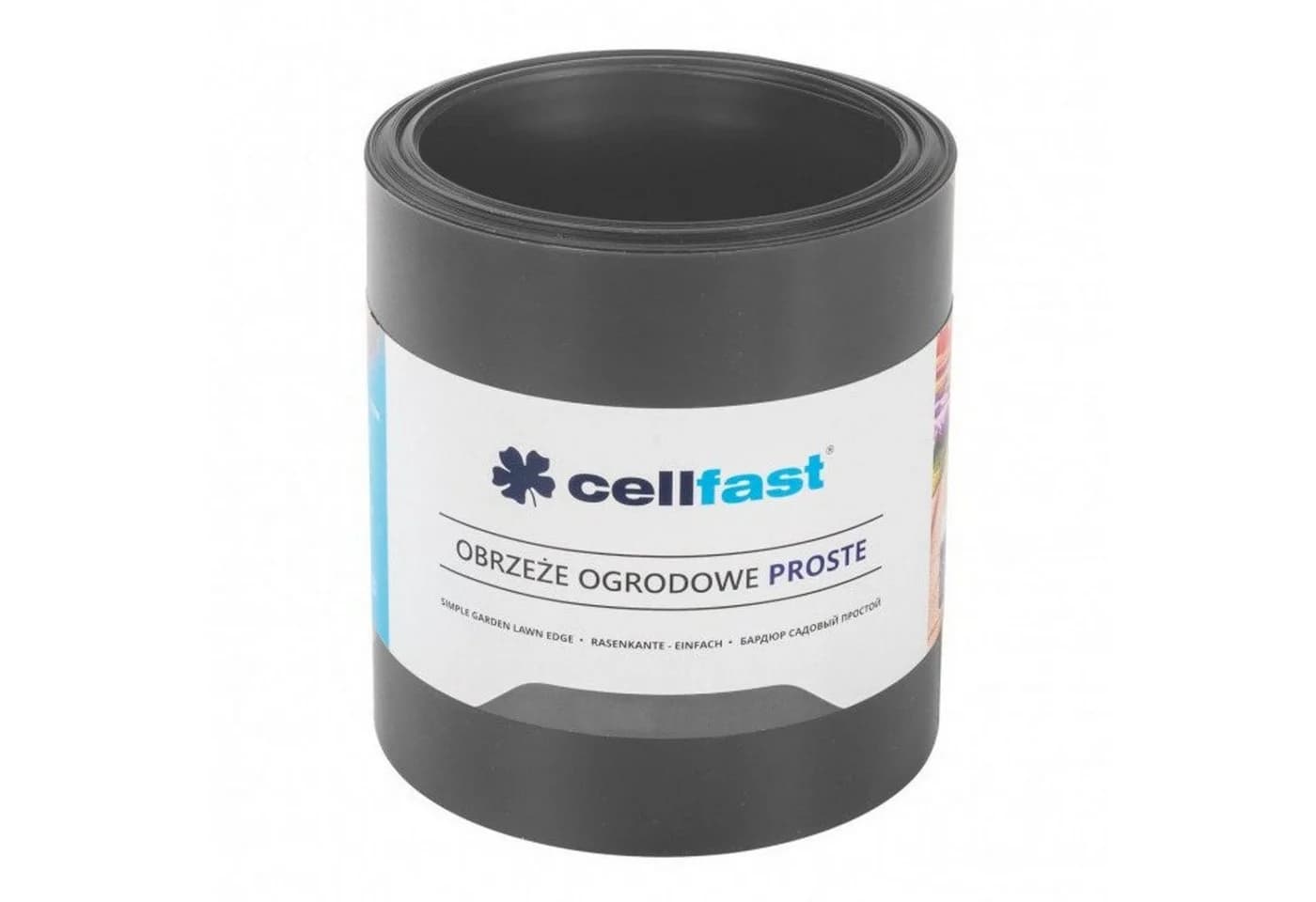 Cellfast Beetbegrenzung Grau UV-beständig Gerade Form