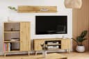 KOBI S.C. Wandregal SHELF 100 cm Artisan Eiche Braun Bild 3