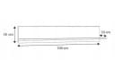 KOBI S.C. Wandregal 100 cm Artisan-Eiche Schwarz Bild 3