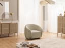 S-Style Möbel Cocktailsessel Roundi Bouclé Beige Modern Bild 3
