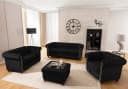 S-Style Möbel Chesterfield-Sessel Cleo Blink Samt Kristallsteppung Bild 3