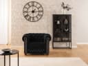 S-Style Möbel Chesterfield-Sessel Cleo Blink Samt Kristallsteppung Bild 5