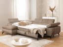 S-Style Möbel Ecksofa Bonnie mit Schlaffunktion Bettkasten Cordstoff Bild 3