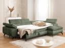 S-Style Möbel Ecksofa Bonnie mit Schlaffunktion, Cordstoff, Bettkasten Bild 3