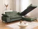 S-Style Möbel Ecksofa Bonnie mit Schlaffunktion, Cordstoff, Bettkasten Bild 4