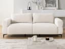 S-Style Möbel 3-Sitzer Sofa Cardea Bubble-Optik Strukturstoff Bild 1
