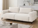 S-Style Möbel 3-Sitzer Sofa Cardea Bubble-Optik Strukturstoff Bild 2