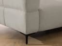S-Style Möbel Polstergarnitur Cardea Taupe Bubble-Optik Modern Bild 4