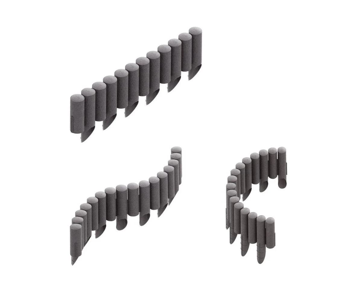 Cellfast Palisade Garden Standard 2,3 m Braun Kunststoff - Bild 4