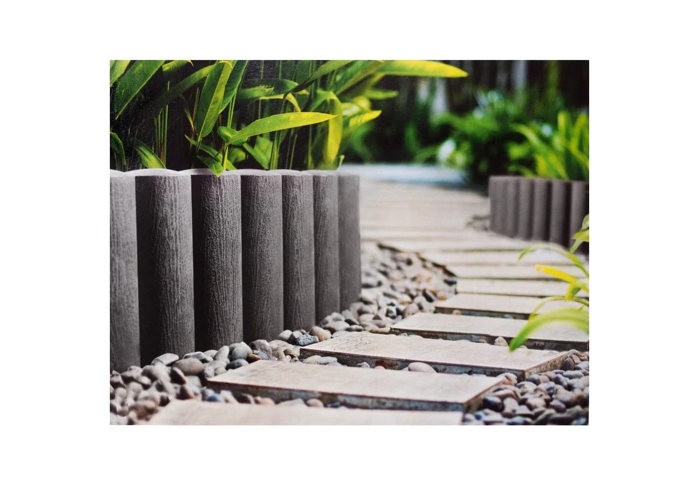 Cellfast Palisade Garden Standard 2,3 m Braun Kunststoff - Bild 5