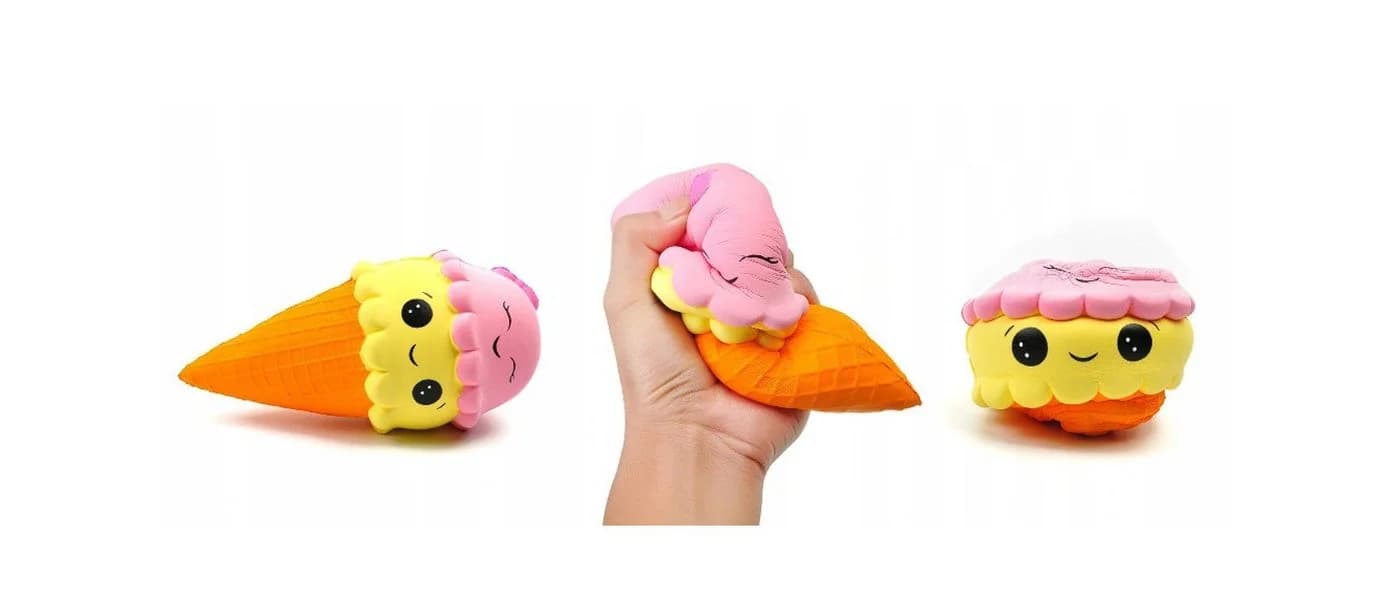 Festivalartikel Spielfigur Antistress Squish Bunt