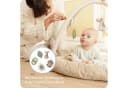 MoMi Baby Spielmatte LUANI Beige mit Spielbogen & Spiegel Bild 1
