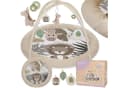 MoMi Baby Spielmatte LUANI Beige mit Spielbogen & Spiegel Bild 4