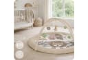 MoMi Baby Spielmatte LUANI Beige mit Spielbogen & Spiegel Bild 5