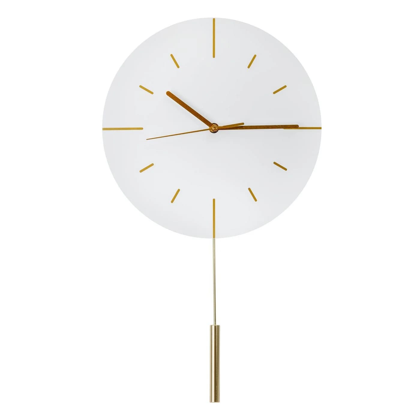 Platinet Wanduhr Runde Dämmerung Geräuschlos Quarzmechanismus