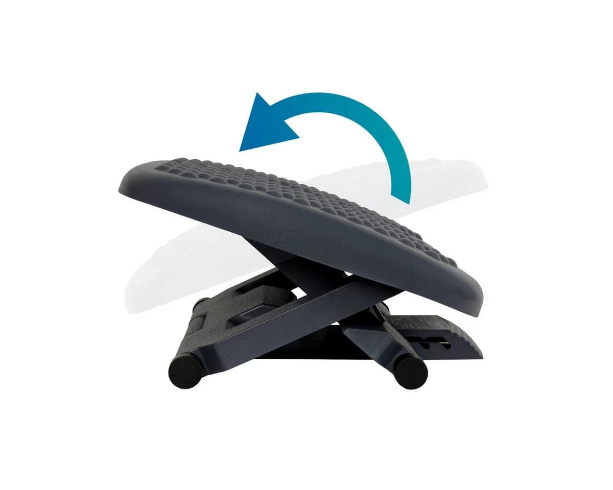 Platinet Fußstütze Ergonomisch Rutschfest Höhenverstellbar