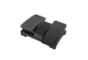 Platinet Fußstütze Ergonomischer Fußhocker Schwarz mit Massagerollen Bild 3