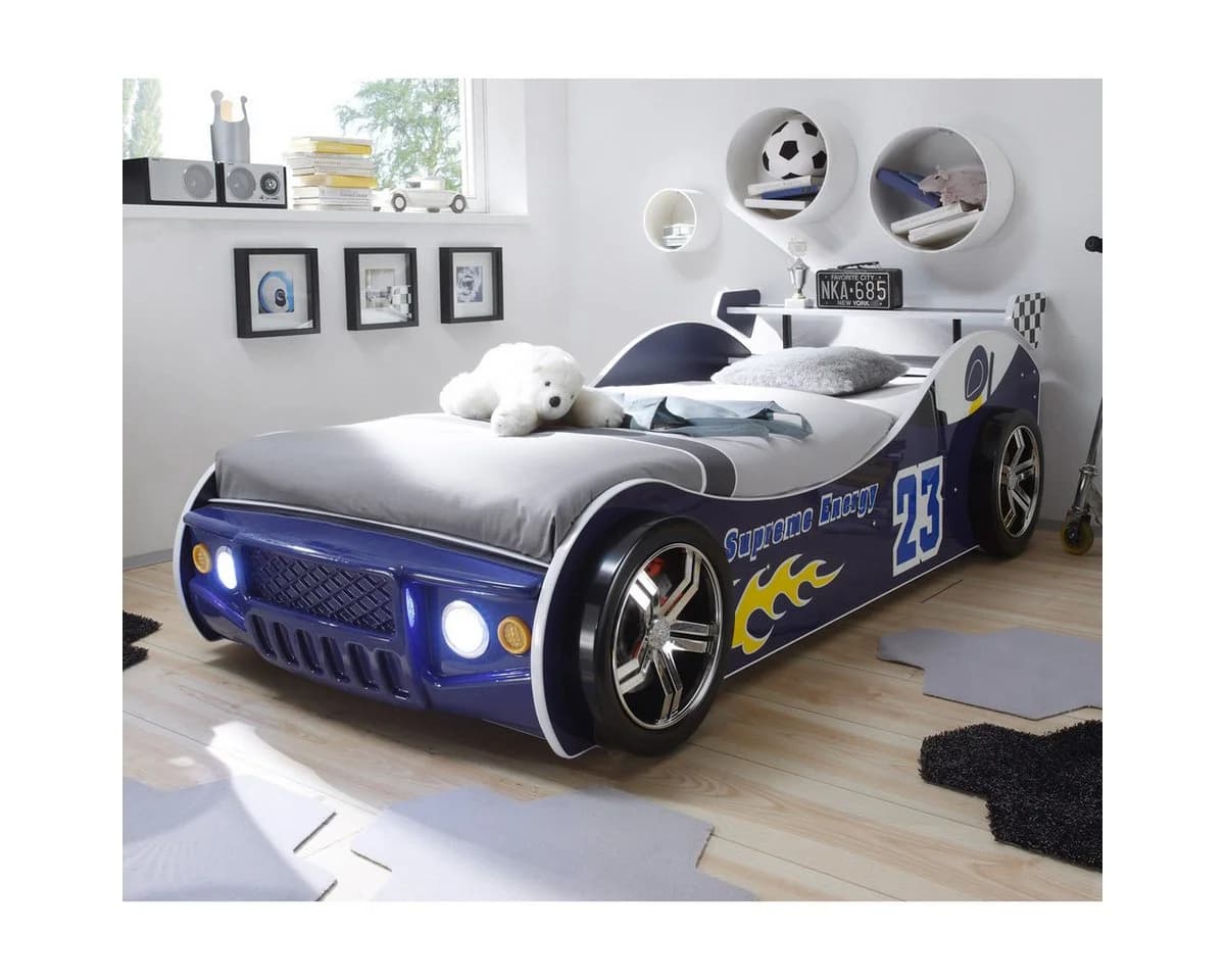 Bega Consult Autobett Energy MDF Kinderbett Blau - Bild 5