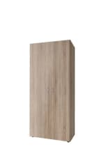 Pol-Power Kleiderschrank Drehtürenschrank BASE 2 Eiche Holzwerkstoff Bild 1