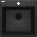 Deante Granitspüle Evora 50cm Graphit Metallic Komplett-Set Bild 2