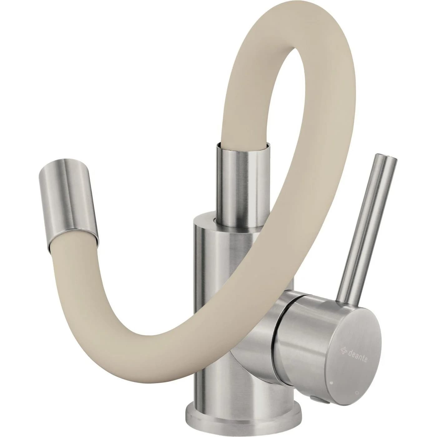 Deante Küchenarmatur LUNO Flexibel Beige Komplett-Set