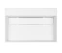 Deante Aufsatzwaschbecken Weiß Granitoptik 60 cm Komplett-Set Bild 1
