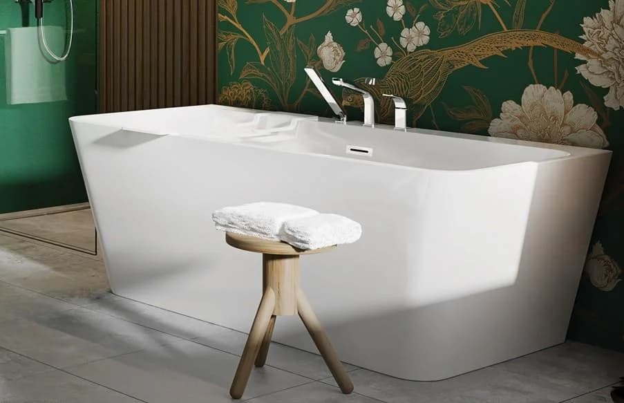 Neuesbad Serie 600 freistehende Acryl Badewanne